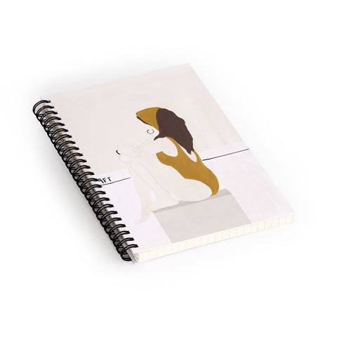 Megan Galante A Deep Dive Spiral Notebook