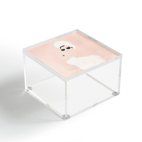 Megan Galante Beauty routine Acrylic Box