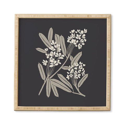Megan Galante Boho Botanica Black Framed Wall Art