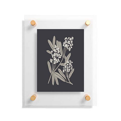 Megan Galante Boho Botanica Black Floating Acrylic Print