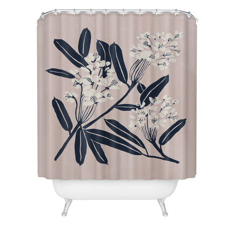 Megan Galante Boho Botanica Shower Curtain