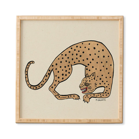 Megan Galante Cheetah Framed Wall Art