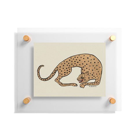 Megan Galante Cheetah Floating Acrylic Print