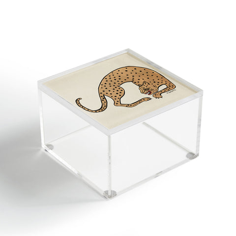 Megan Galante Cheetah Acrylic Box