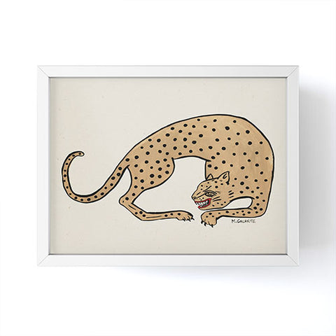 Megan Galante Cheetah Framed Mini Art Print