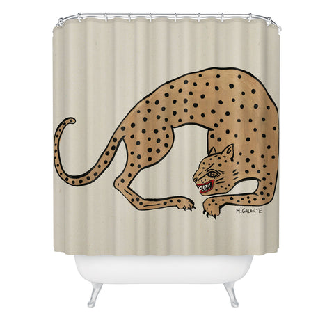 Megan Galante Cheetah Shower Curtain