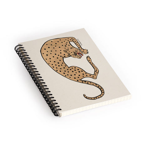 Megan Galante Cheetah Spiral Notebook