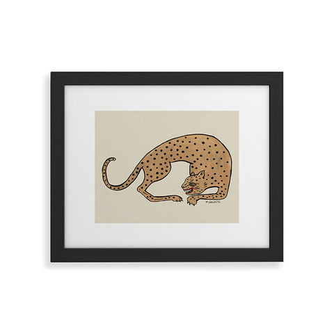 Megan Galante Cheetah Framed Art Print