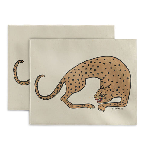 Megan Galante Cheetah Placemat