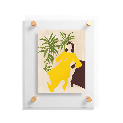 Megan Galante Citrine Dream Floating Acrylic Print