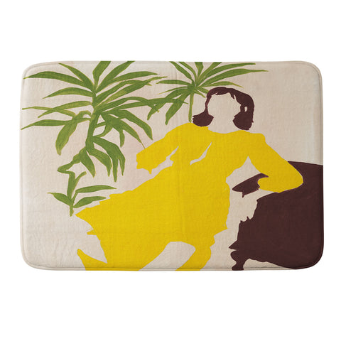 Megan Galante Citrine Dream Memory Foam Bath Mat