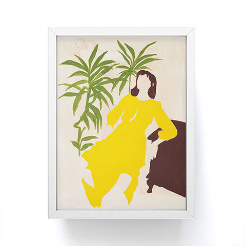 Megan Galante Citrine Dream Framed Mini Art Print