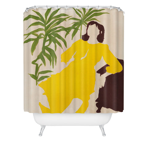 Megan Galante Citrine Dream Shower Curtain