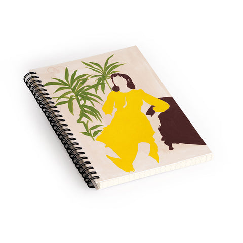 Megan Galante Citrine Dream Spiral Notebook
