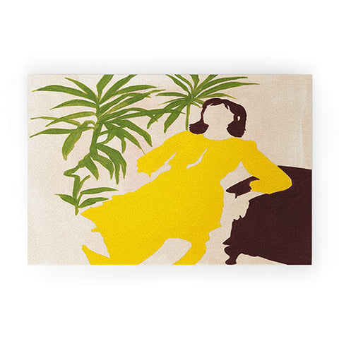 Megan Galante Citrine Dream Welcome Mat