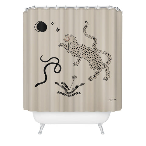 Megan Galante Desert Prey Shower Curtain