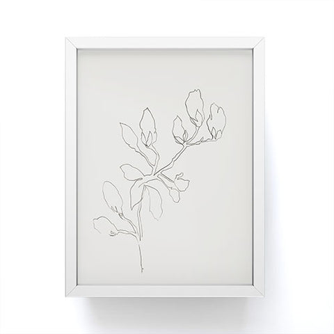 Megan Galante Floral Study No 3 Framed Mini Art Print