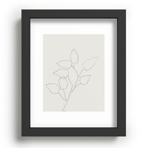 Megan Galante Floral Study no 5 Recessed Framing Rectangle