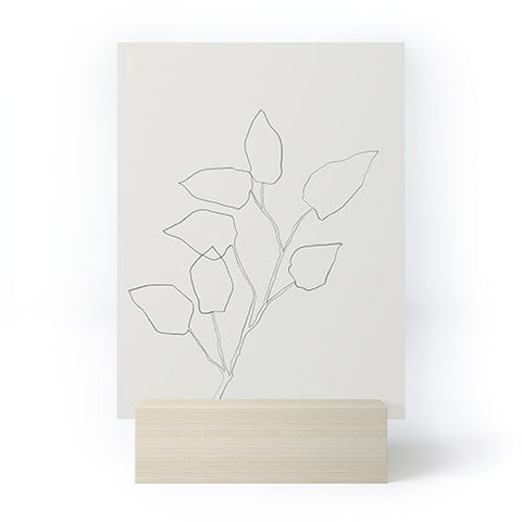 Megan Galante Floral Study no 5 Mini Art Print