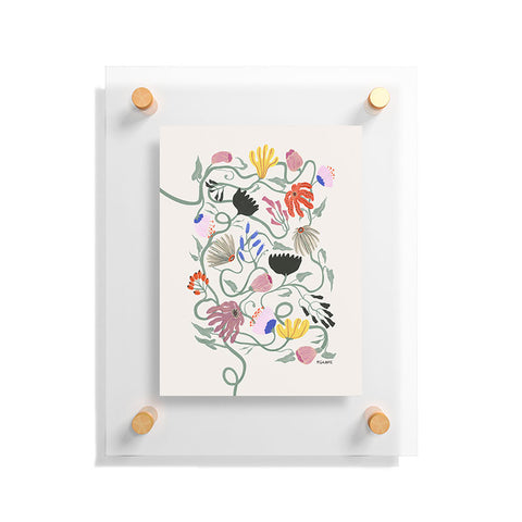Megan Galante Frances Floral Floating Acrylic Print