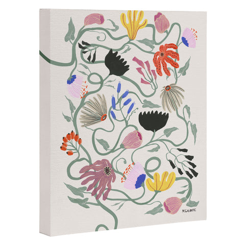 Megan Galante Frances Floral Art Canvas