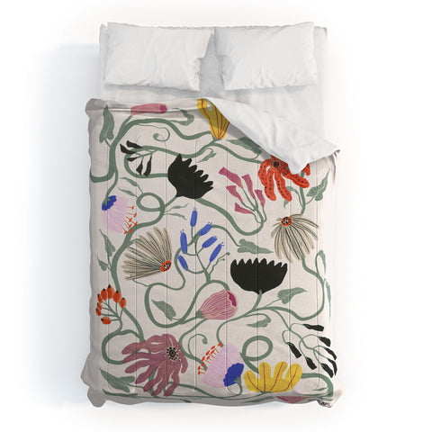 Megan Galante Frances Floral Comforter