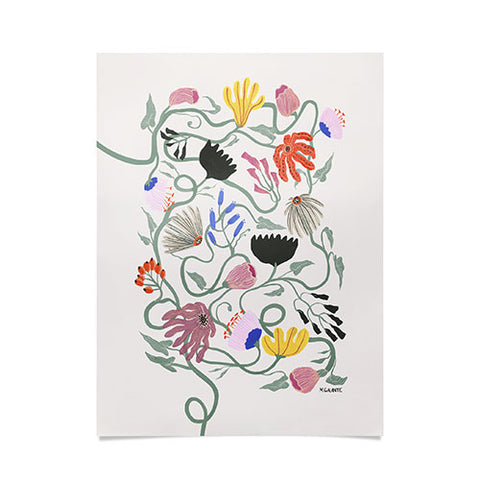 Megan Galante Frances Floral Poster