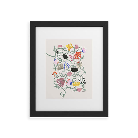 Megan Galante Frances Floral Framed Art Print