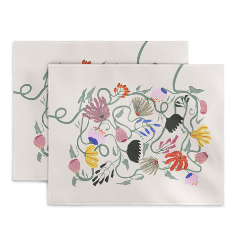 Megan Galante Frances Floral Placemat