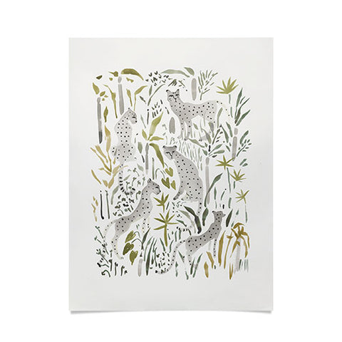 Megan Galante Grey Cheetahs Poster