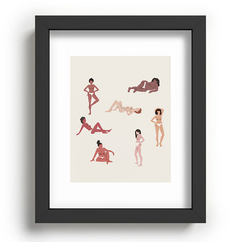 Megan Galante Hey Ladies Recessed Framing Rectangle