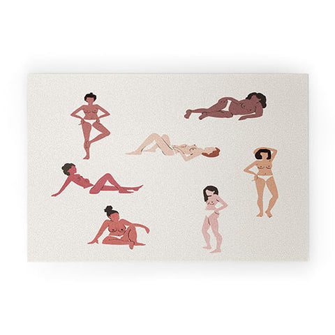 Megan Galante Hey Ladies Welcome Mat