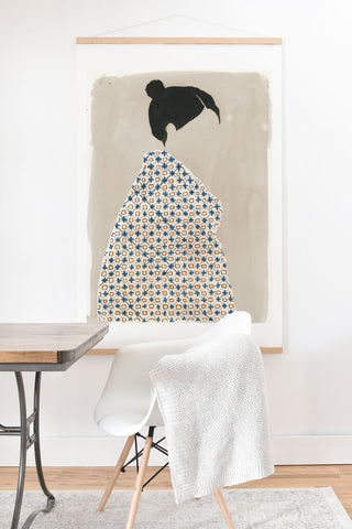 Megan Galante Holly Cross Art Print And Hanger