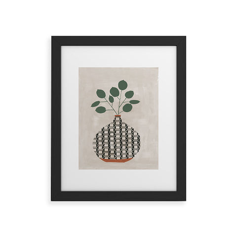 Megan Galante Karten Vase Framed Art Print