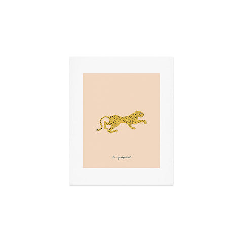 Megan Galante le gupard Art Print