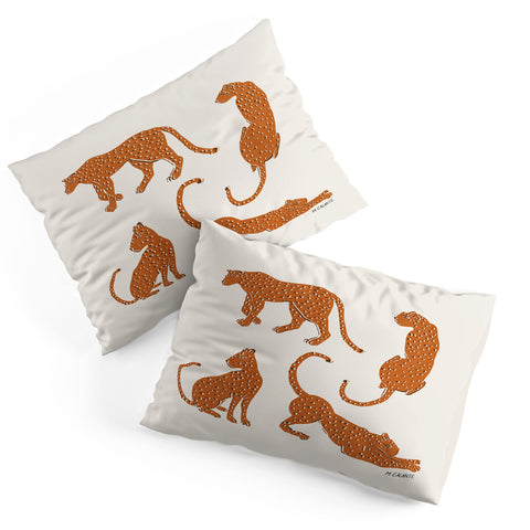 Megan Galante Leopard Block Party Pillow Shams