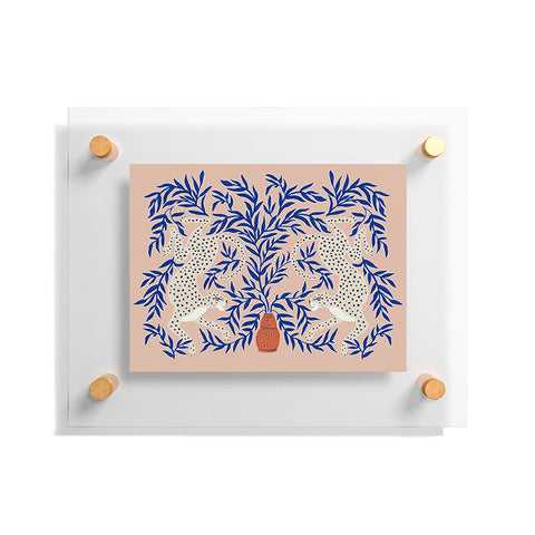 Megan Galante Leopard Vase Floating Acrylic Print