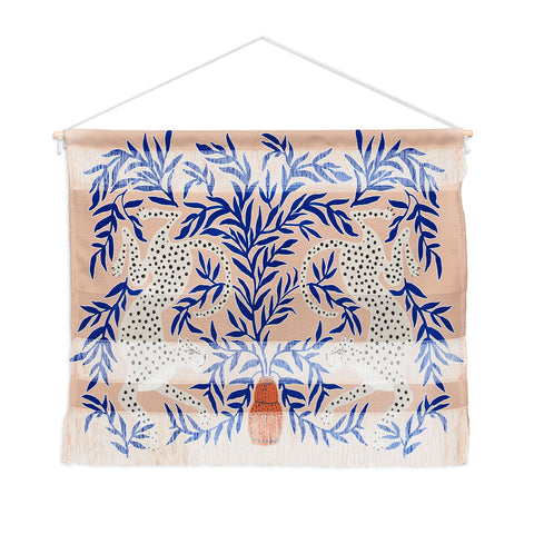 Megan Galante Leopard Vase Wall Hanging Landscape