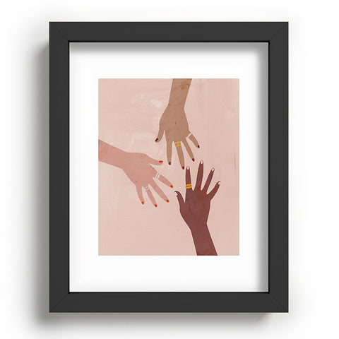 Megan Galante Love Is A Superpower Recessed Framing Rectangle