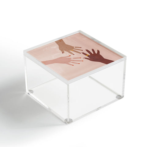 Megan Galante Love Is A Superpower Acrylic Box