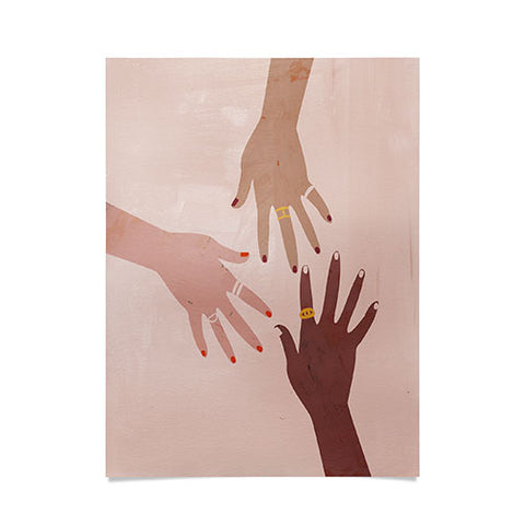 Megan Galante Love Is A Superpower Poster