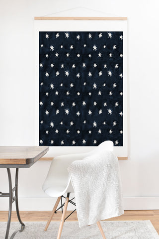 Megan Galante Midnight Starlet Art Print And Hanger