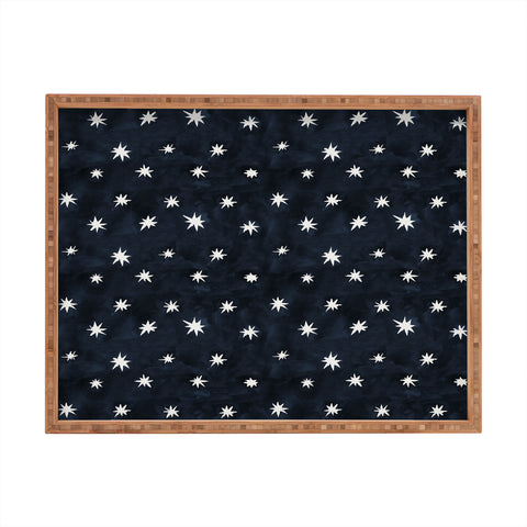 Megan Galante Midnight Starlet Rectangular Tray