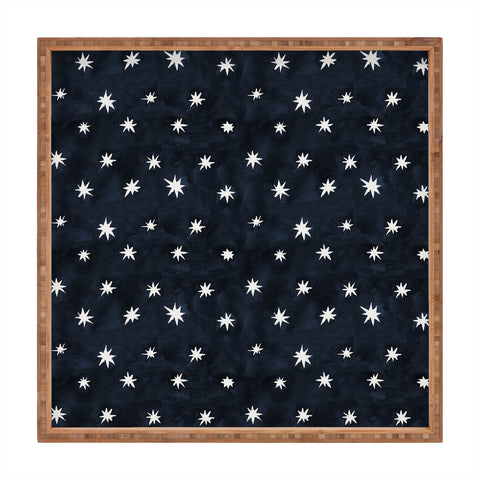 Megan Galante Midnight Starlet Square Tray