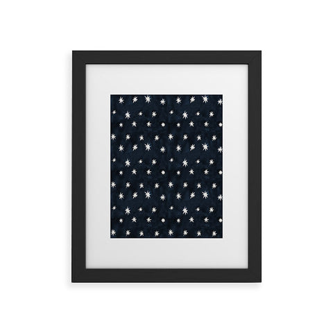 Megan Galante Midnight Starlet Framed Art Print