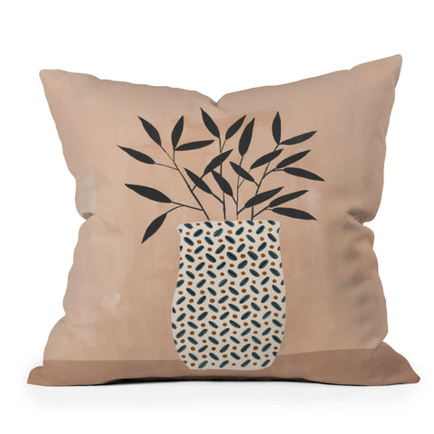 Megan Galante Odin Vase Throw Pillow