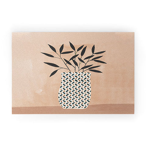 Megan Galante Odin Vase Welcome Mat