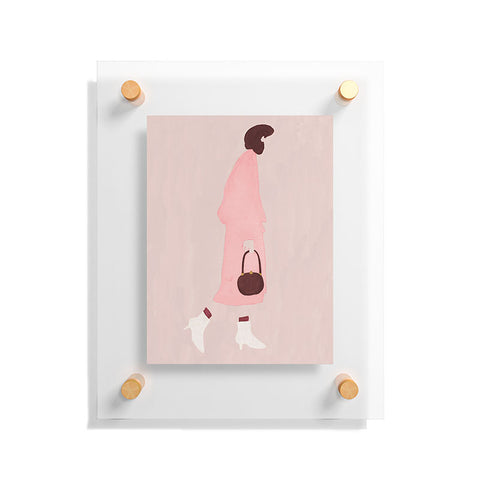 Megan Galante Peppermint 1 Floating Acrylic Print