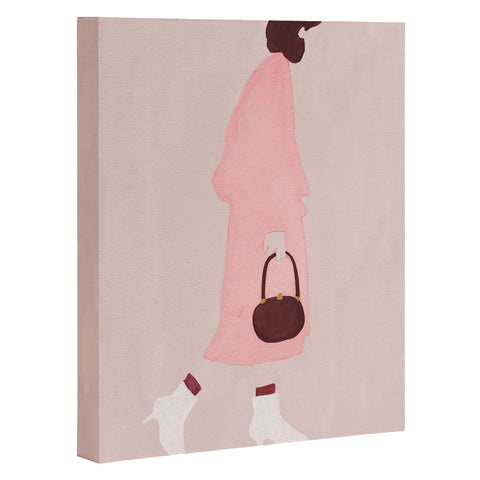 Megan Galante Peppermint 1 Art Canvas