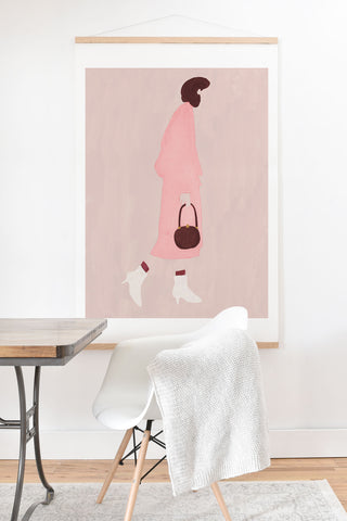 Megan Galante Peppermint 1 Art Print And Hanger